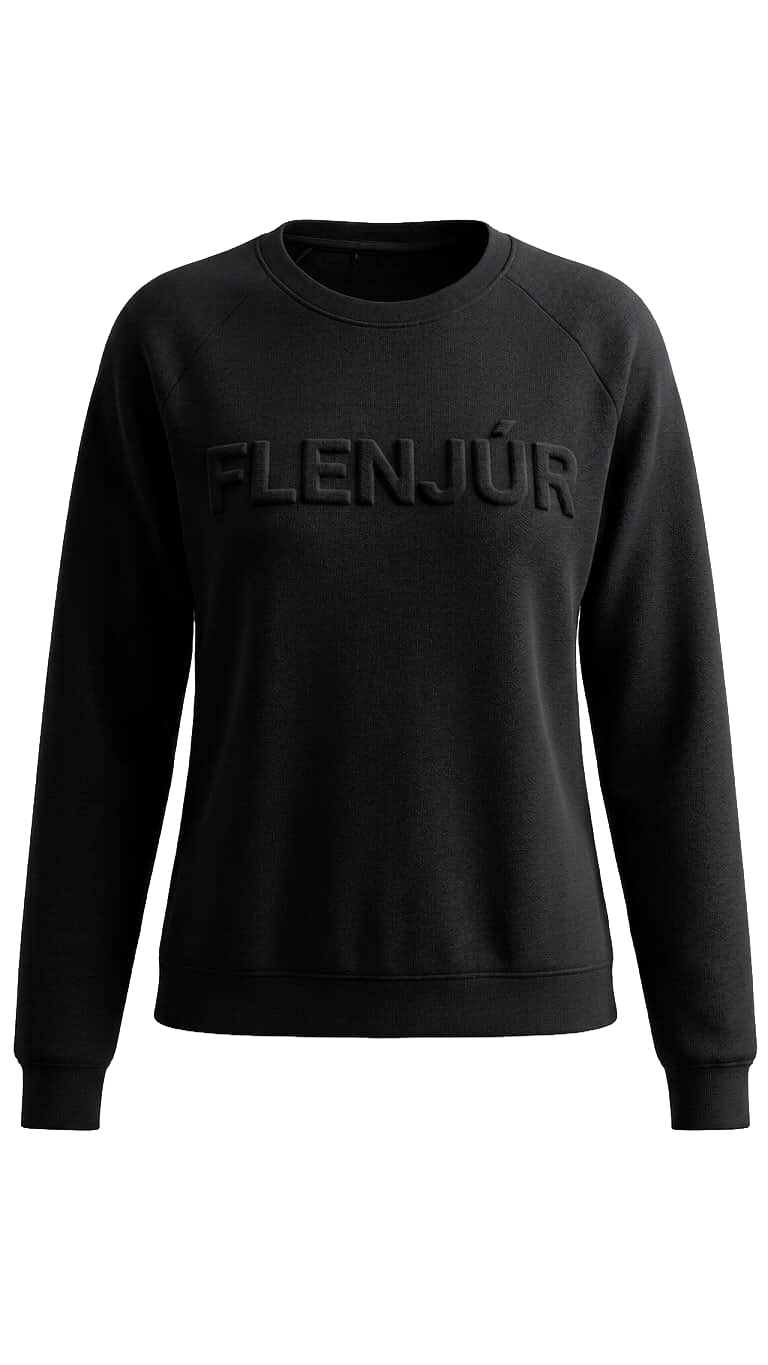 D”stressed chain sweatshirt.