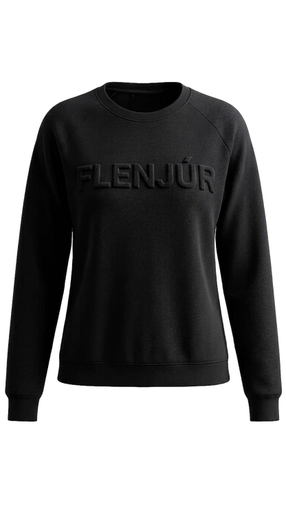 D”stressed chain sweatshirt.